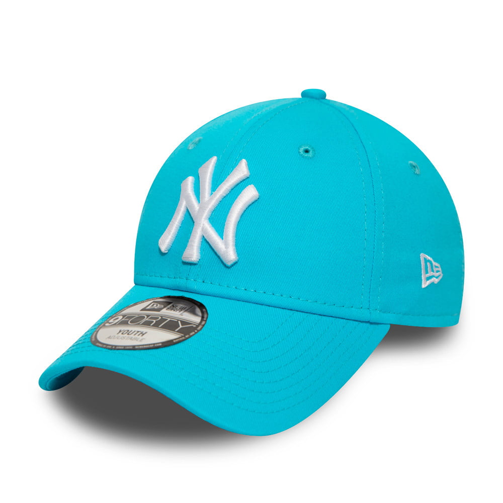 Gorra de béisbol niño 9FORTY MLB League Essential New York Yankees de New Era - Turquesa
