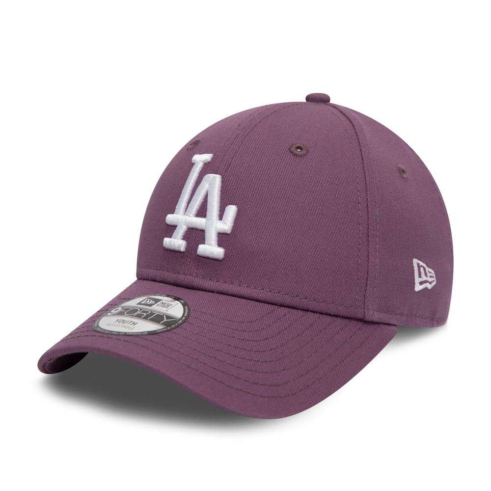Gorra de béisbol niño 9FORTY MLB League Essential II L.A. Dodgers de New Era - Lavanda