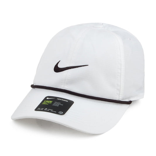 Gorra de béisbol niño Heritage 86 Ripstop de Nike Golf - Blanco