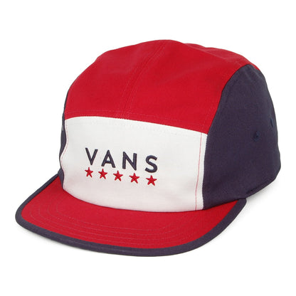 Gorra 5 paneles niños Victory Camper de Vans - Rojo