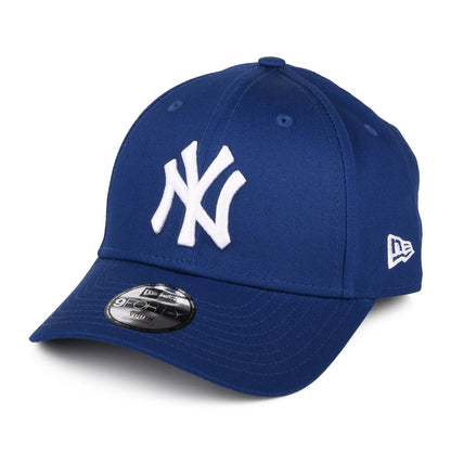 Gorra de béisbol 9FORTY MLB League Essential New York Yankees de New Era - Azul Real-Blanco