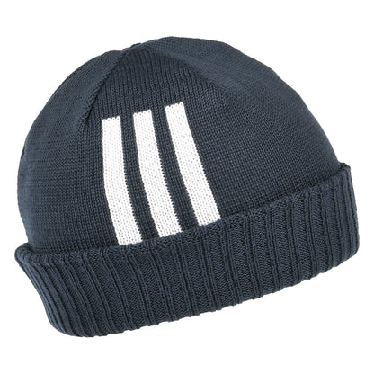 Gorro Beanie niños 3 Stripes de Adidas - Azul Marino