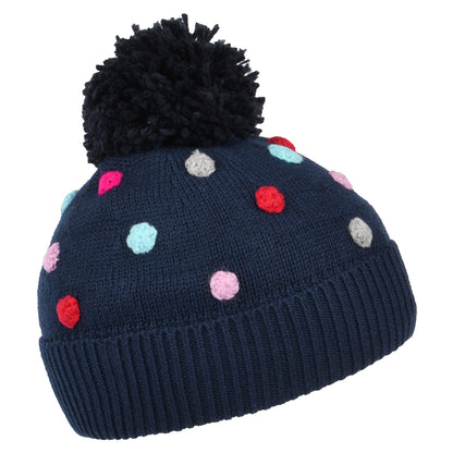 Gorro con pompón niños Bella Pom Pom de Joules - Azul Marino