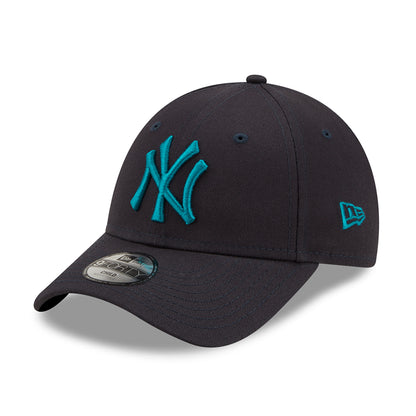 Gorra de béisbol niño 9FORTY MLB League Essential New York Yankees de New Era - Verde Azulado-Azul Verdoso
