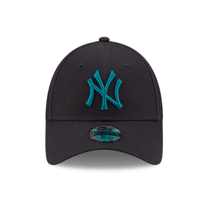 Gorra de béisbol niño 9FORTY MLB League Essential New York Yankees de New Era - Verde Azulado-Azul Verdoso