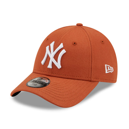 Gorra de béisbol niño 9FORTY MLB League Essential New York Yankees de New Era - Ocre-Blanco