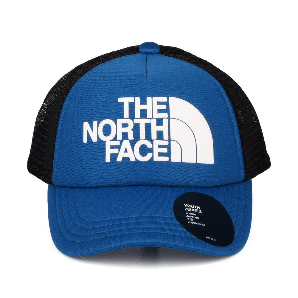 Gorra Trucker niños Logo de The North Face - Azul Medio-Negro