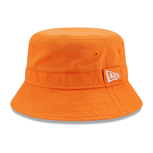 Sombrero de pescador niño NE Essential de algodón de New Era - Naranja