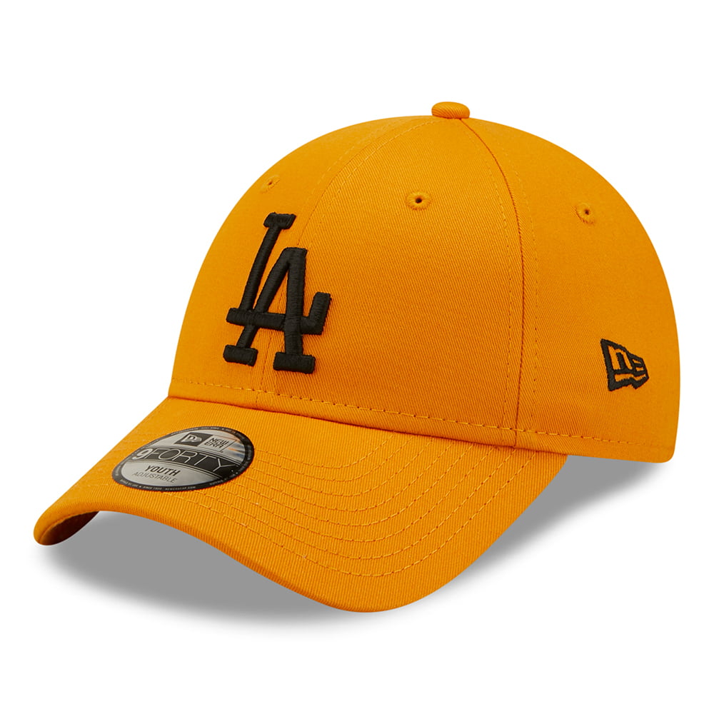 Gorra de béisbol niño 9FORTY MLB League Essential II L.A. Dodgers de New Era - Naranja-Negro