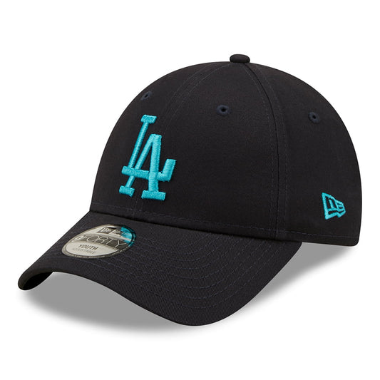 Gorra de béisbol niño 9FORTY MLB League Essential II L.A. Dodgers de New Era - Azul Marino-Turquesa