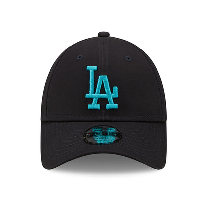 Gorra de béisbol niño 9FORTY MLB League Essential II L.A. Dodgers de New Era - Azul Marino-Turquesa