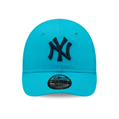 Gorra de béisbol bebé 9FORTY MLB League Essential New York Yankees de New Era - Turquesa-Azul Marino