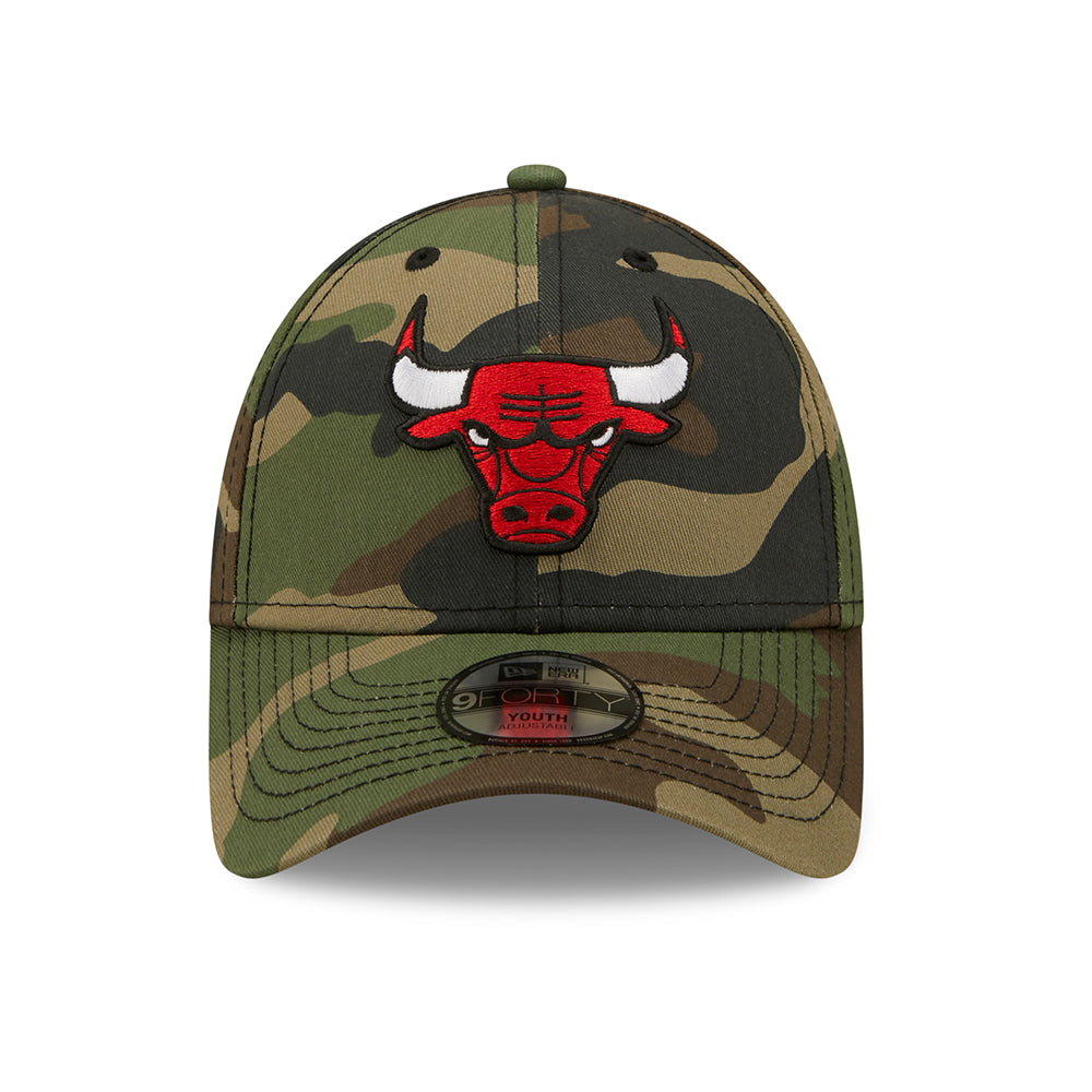 Gorra de béisbol niños 9FORTY NBA Camo Chicago Bulls de New Era - Camuflaje