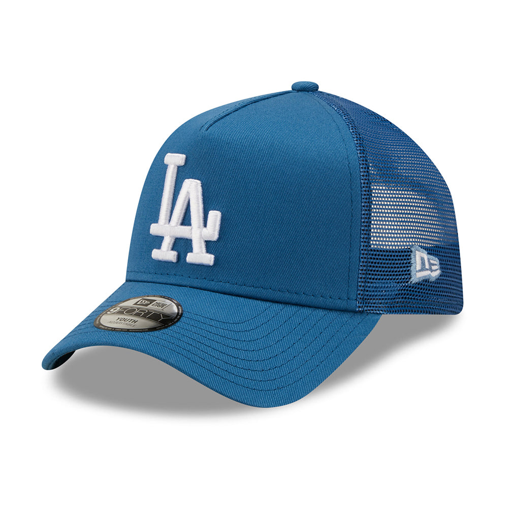 Gorra Trucker niño 9FORTY A-Frame MLB Tonal Mesh L.A. Dodgers de New Era - Azul