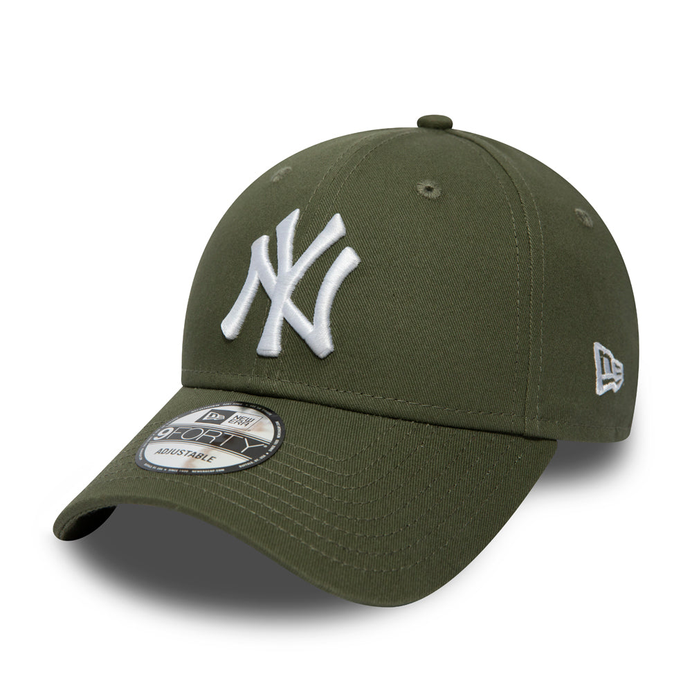 Gorra de béisbol niño 9FORTY League Essential New York Yankees de New Era - Oliva-Blanco