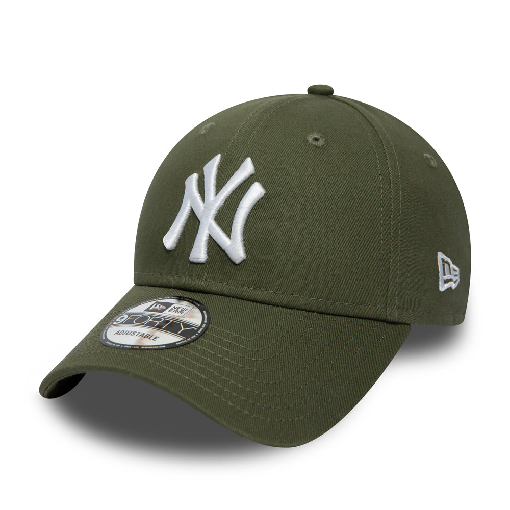 Gorra de béisbol niños 9FORTY MLB League Essential New York Yankees de New Era - Oliva-Blanco
