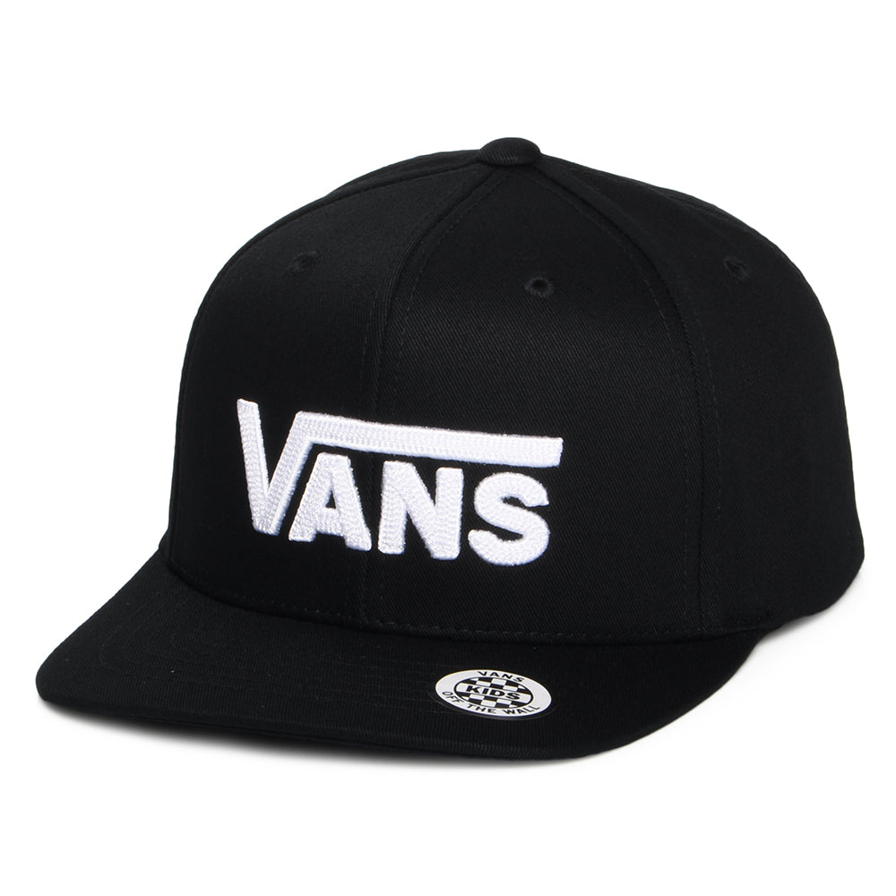 Gorra Snapback niños Drop V II de Vans - Negro-Blanco
