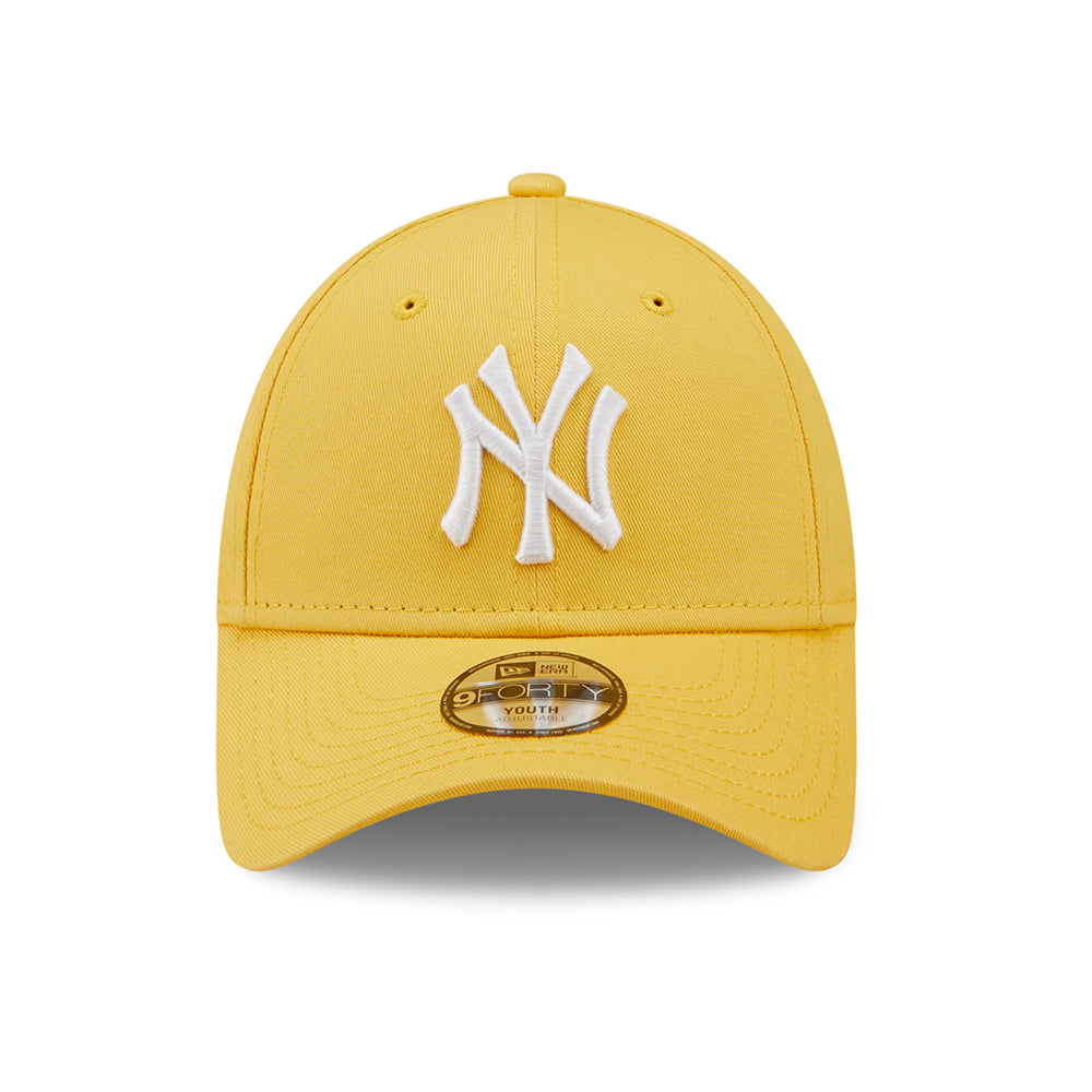 Gorra de béisbol niños 9FORTY MLB League Essential New York Yankees de New Era - Amarillo-Blanco