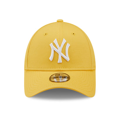 Gorra de béisbol niños 9FORTY MLB League Essential New York Yankees de New Era - Amarillo-Blanco