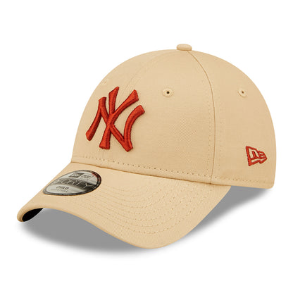 Gorra de béisbol niños 9FORTY MLB League Essential New York Yankees de New Era - Avena-Naranja