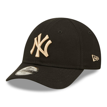 Gorra de béisbol bebé 9FORTY MLB League Essential New York Yankees de New Era - Negro-Avena