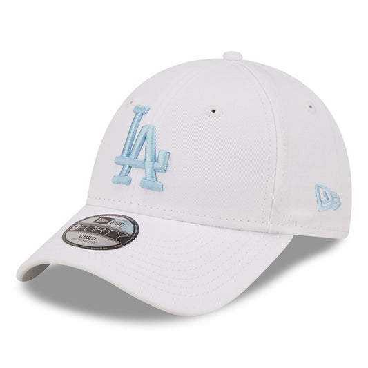 Gorra de béisbol niño 9FORTY MLB League Essential II L.A. Dodgers de New Era - Blanco-Azul Claro