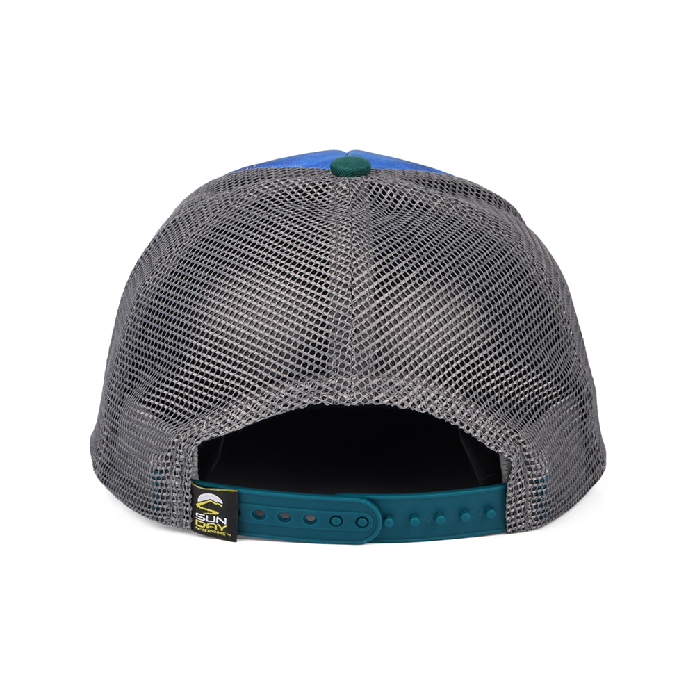 Gorra Trucker niños Artist Series Lone Wolf de Sunday Afternoons - Verde Azulado-Multi