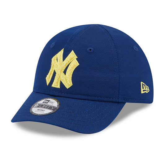Gorra de béisbol 9FORTY MLB Boucle New York Yankees de New Era - Azul-Amarillo