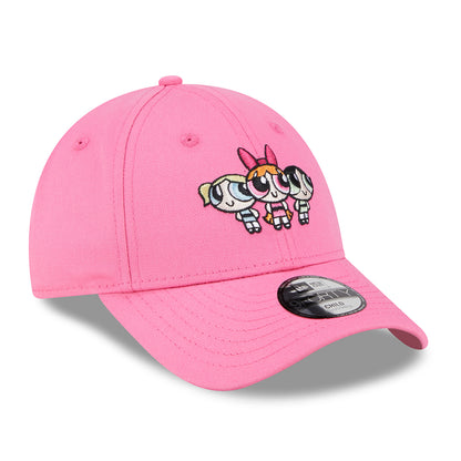 Gorra de béisbol niños 9FORTY Character Las supernenas de New Era - Rosa