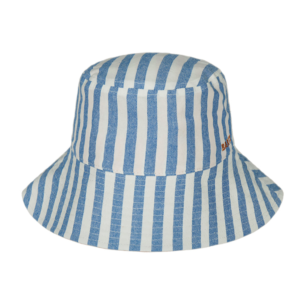 Sombrero de pescador de algodón de Barts - Azul-Blanco