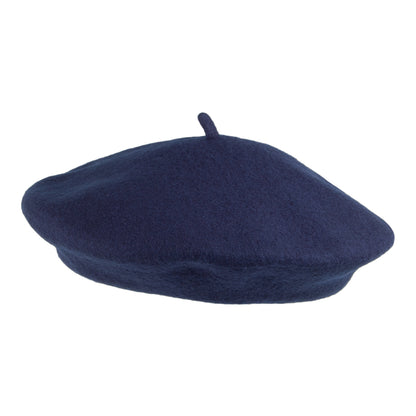 Boina niño de lana de Village Hats - Azul Marino