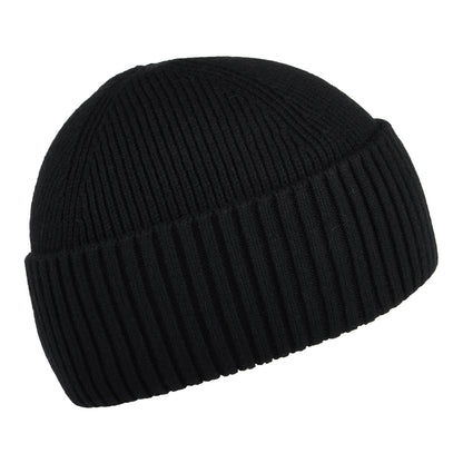 Gorro Flag de algodón y cachemira de Tommy Hilfiger - Negro