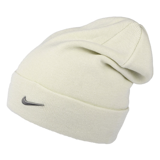 Gorro Beanie Swoosh con vuelta de Nike Golf - Beige