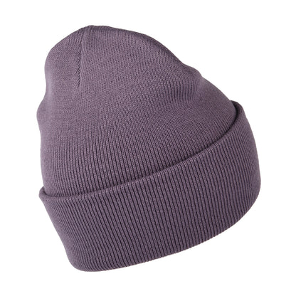 Gorro Beanie Ashley con vuelta de Carhartt WIP - Morado Claro