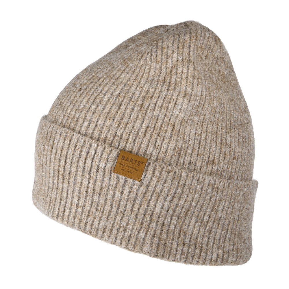 Gorro Beanie Willian con vuelta de Barts - Marrón Claro