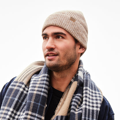 Gorro Beanie Willian con vuelta de Barts - Marrón Claro