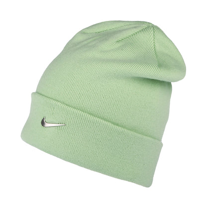 Gorro Beanie Swoosh con vuelta de Nike Golf - Menta-Plateado