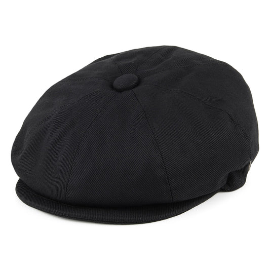 Gorra Newsboy de algodón de Jaxon & James Negro al por mayor