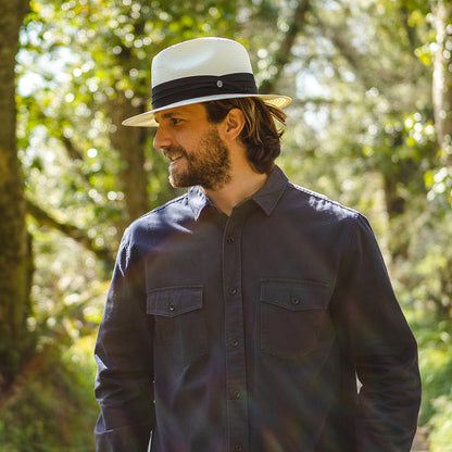 Sombrero Fedora con banda negra Toyo Safari de Jaxon & James al por mayor