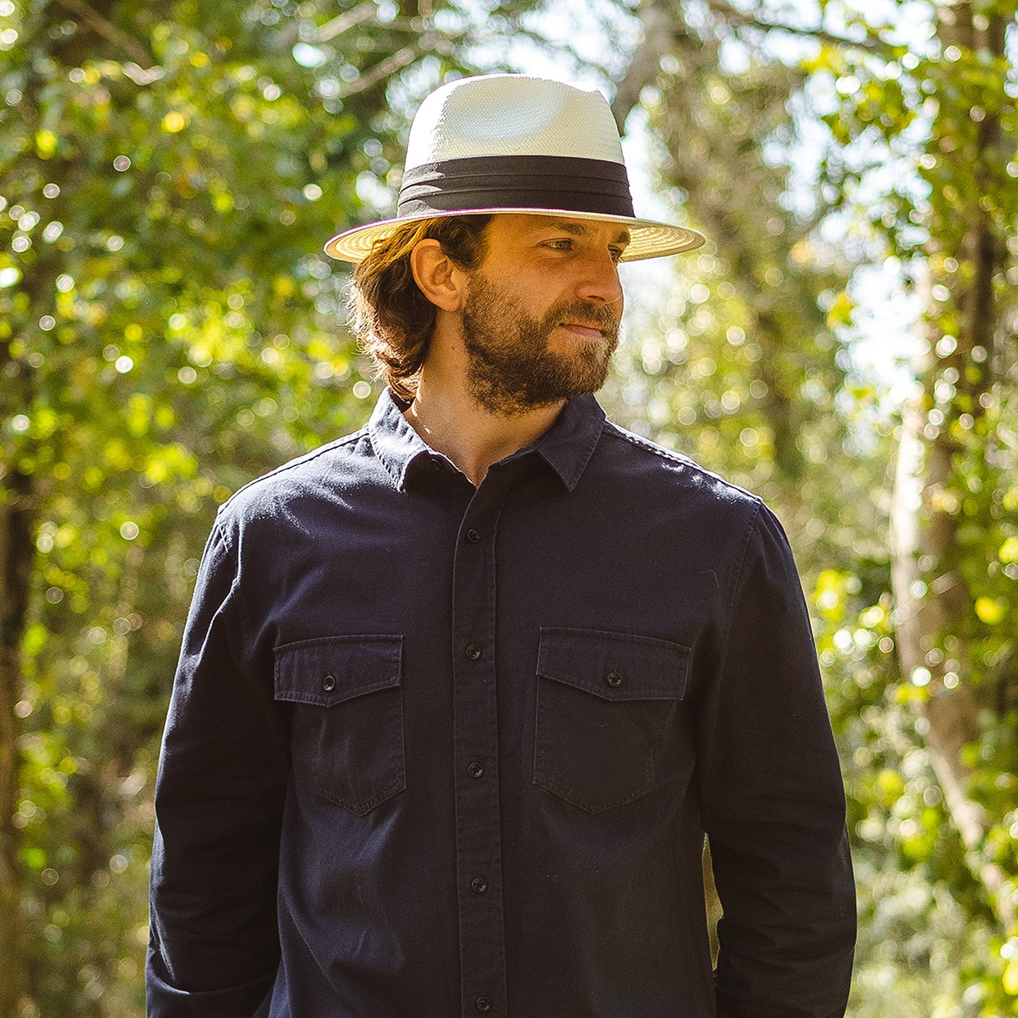 Sombrero Fedora con banda negra Toyo Safari de Jaxon & James al por mayor