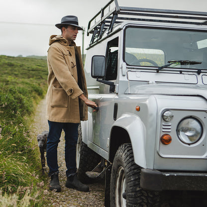 Sombrero Fedora flexible Copa-C de Jaxon & James Gris al por mayor