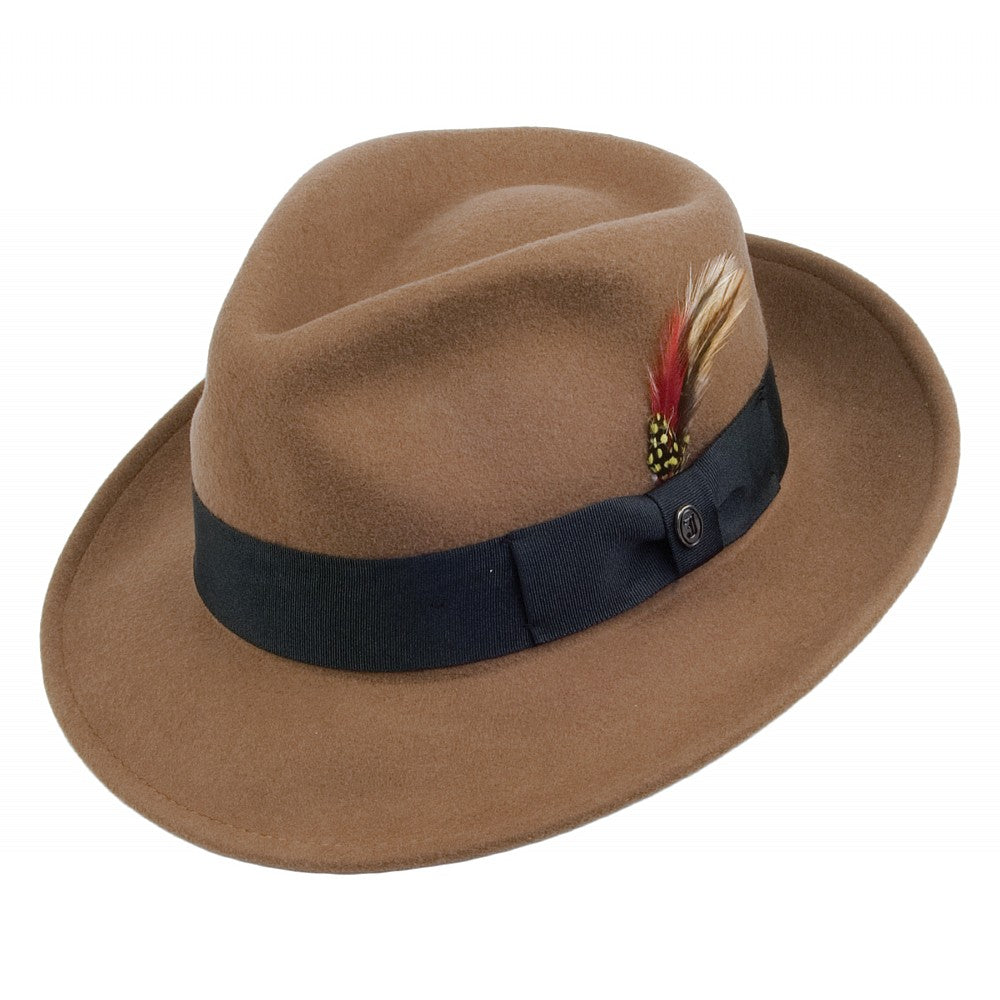 Sombrero Fedora flexible Copa-C de Jaxon & James Nuez al por mayor