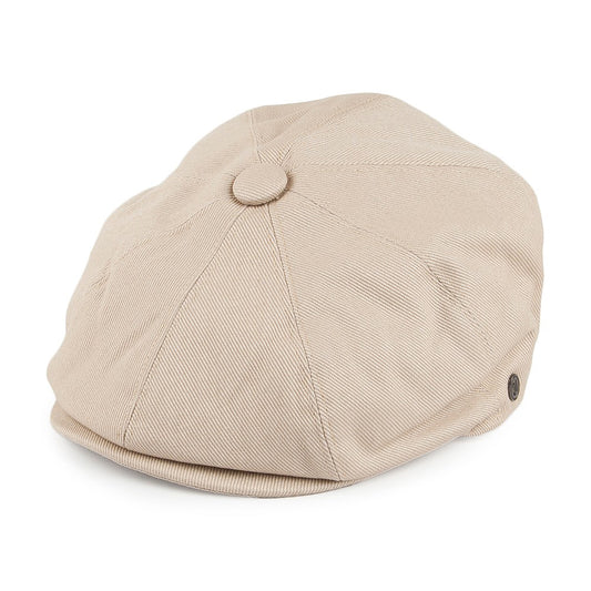 Gorra Newsboy de algodón de Jaxon & James Beige al por mayor