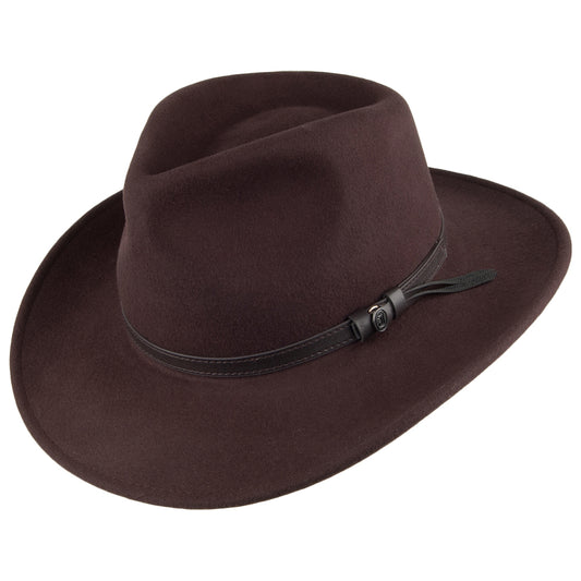 Sombrero flexible Outback de Jaxon & James Marrón al por mayor