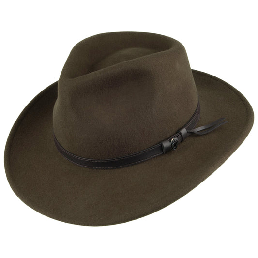Sombrero flexible Outback de Jaxon & James Oliva al por mayor