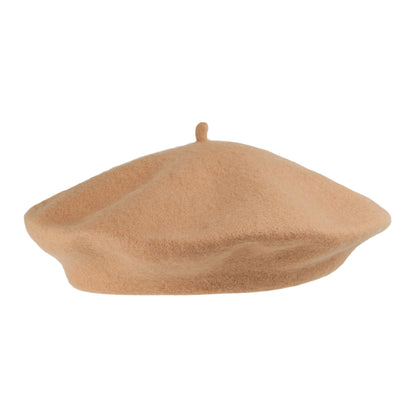 Boina vasca de lana Fashion Camel al por mayor
