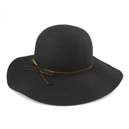 Sombrero Vintage de ala ancha flexible de Sur la tête al por mayor