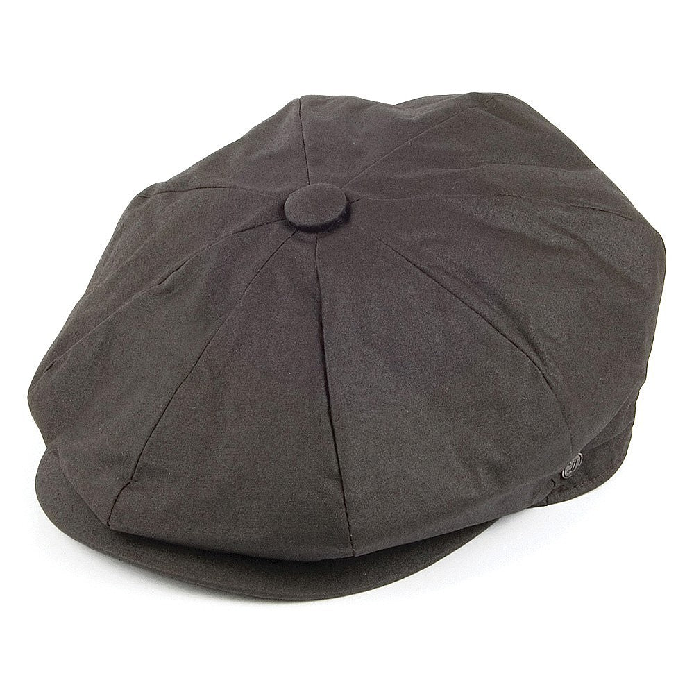 Gorra Newsboy impermeable de Jaxon & James Marrón al por mayor