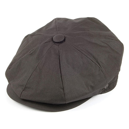 Gorra Newsboy impermeable de Jaxon & James Marrón al por mayor