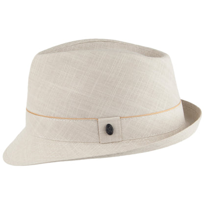 Sombrero Trilby de algodón de Jaxon & James Avena al por mayor
